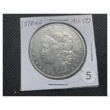 Key Date 1878-CC Morgan Silver Dollar