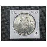 1882 Morgan Silver Dollar Marked MS65 When Purchased - Nice Mint Luster!!