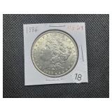 1886 Morgan Silver Dollar Marked MS64 When Purchased