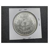 1887 Morgan Silver Dollar Marked MS65 When Purchased - Nice Mint Luster!!