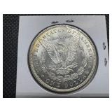 1887 Morgan Silver Dollar Marked MS65 When Purchased