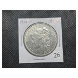 1902-O Morgan Silver Dollar Marked MS65 When Purchased