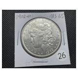 1902-O Morgan Silver Dollar Marked MS65 When Purchased