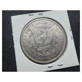 1903 Morgan Silver Dollar Marked AU50 When Purchased