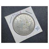 1921-D Morgan Silver Dollar Marked XF When Purchased