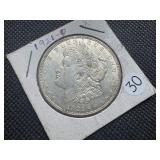 1921-D Morgan Silver Dollar Marked XF When Purchased