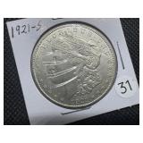 1921-S Morgan Silver Dollar Marked XF When Purchased