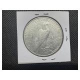1922-S Peace Silver Dollar Marked AU When Purchased