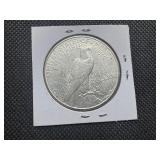 1922-S Peace Silver Dollar Marked AU When Purchased