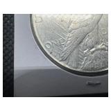 1922-S Peace Silver Dollar Marked AU When Purchased