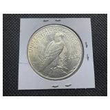 1923 Peace Silver Dollar Marked AU When Purchased