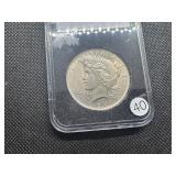 1924 Peace Silver Dollar Marked BU When Purchased