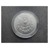 Key Coin 2021-CC Privy Uncirculated Morgan Silver Dollar in Original Mint Box with COA