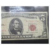 1963 Red Seal $5 Bill
