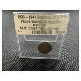 1942 Australia Silver Three Pence