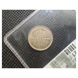 1942 Australia Silver Three Pence