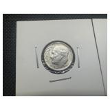 Three Silver Dimes including 1944 D Mercury