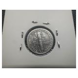 Three Silver Dimes including 1944 D Mercury