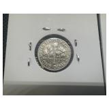 Three Silver Dimes including 1944 D Mercury