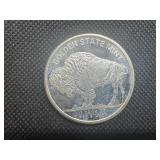 Golden State Mint 1 oz Silver Round Buffalo Design