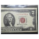 1953 Series A Red Seal $2 Bill