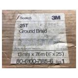 25T Ground Braid 13mm x 7.6mm