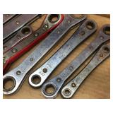 Group SAE Ratcheting Wrenches - Including Craftsman