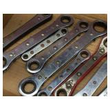 Group SAE Ratcheting Wrenches - Including Craftsman