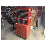 3 Pc - 22 Drawer - Rolling Tool Cabinet - Good