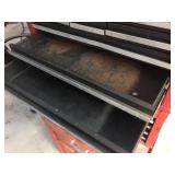 3 Pc - 22 Drawer - Rolling Tool Cabinet - Good