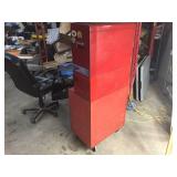 3 Pc - 22 Drawer - Rolling Tool Cabinet - Good