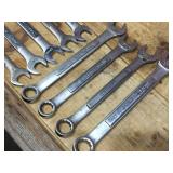 (9) CRAFTSMAN Metric Wrenches 14mm - 15mm - 16mm - 17mm