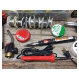 Group Soldering Irons - Solder - Electric Connectors - Torches