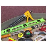 Group Carpenter Tools - Levels - Knives - Tape Measure - Other