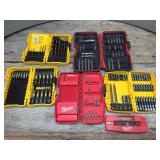 MILWAUKEE + DEWALT - Partial Bit Sets