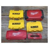 MILWAUKEE + DEWALT - Partial Bit Sets