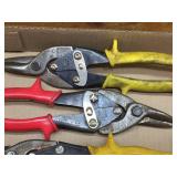 (6) Wiss - Ridgid - Sears Metal Snips