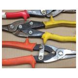 (6) Wiss - Ridgid - Sears Metal Snips