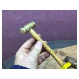 (2) Brass Mallets