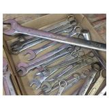 Large Group SAE Combination Wrenches