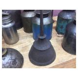 Group Vintage + Usable Oil Cans - Eagle - KP - DeLabal - Others