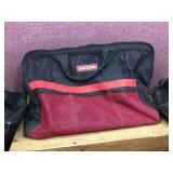 (6) Canvas Tool Bags - Good Zippers! Husky - Ridgid - Craftsman