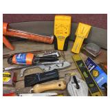 Group Contractor Tools - Levels - Squares - Knives - Saws