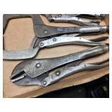5 VISE-GRIP Branded Tools 12LC - 10WR - 10R - 11R - 7R