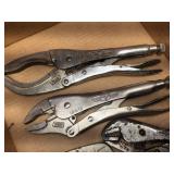 5 VISE-GRIP Branded Tools 12LC - 10WR - 10R - 11R - 7R
