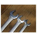 CRAFTSMAN 3 PC SAE Tappet Wrenches 3/8 - 11/16"
