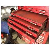 Vintage MAC TOOLS 10 Drawer Top Cabinet - 26" x 16" x 17 1/2"