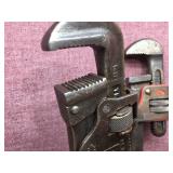 3 Vintage 18" Pipe Wrenches - Proto - Trimo - Other