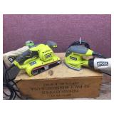 2 RYOBI BE319 + CFS1503G Sanders - Nice