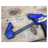 4 IRWIN Quick-Grip Clamps 6" - 13"